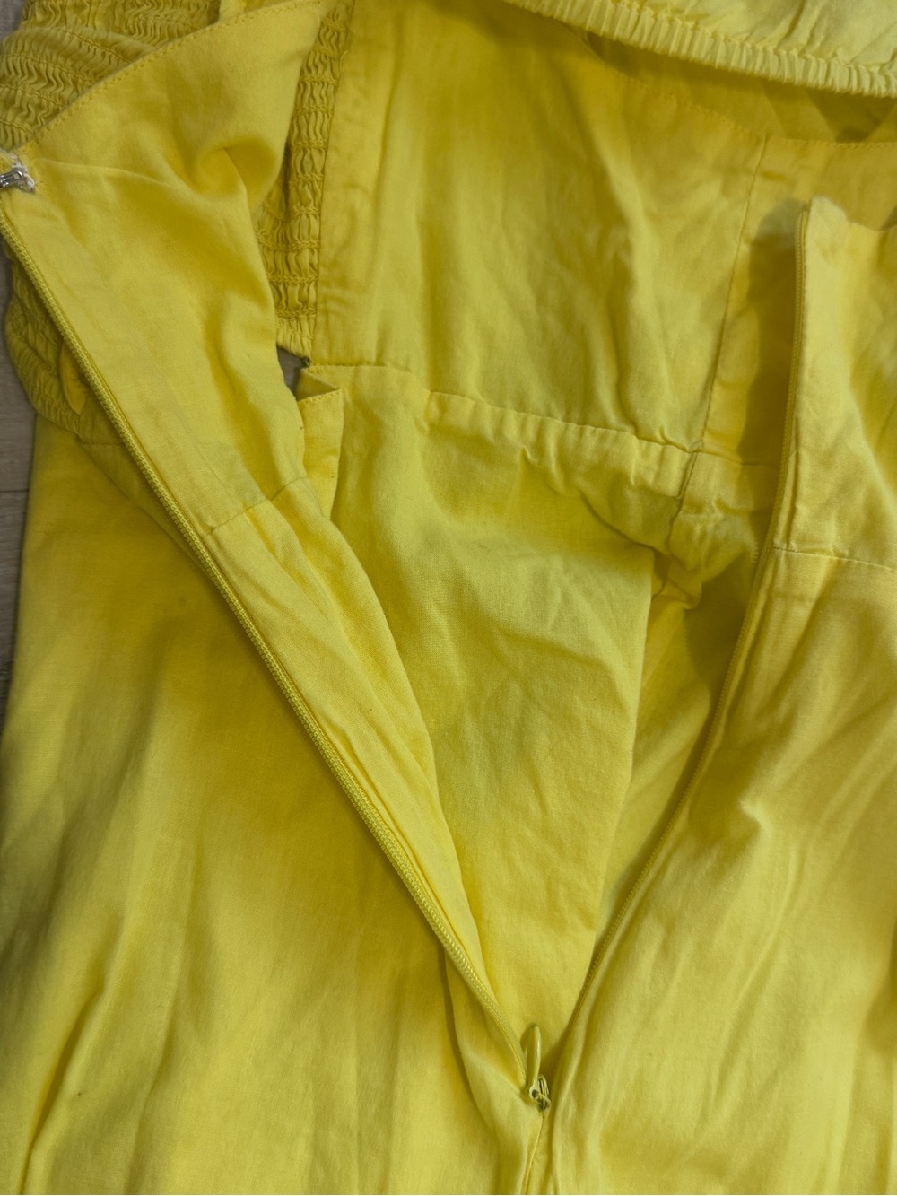FARM Rio Yellow Maxi Dress with Ruffle Sleeves & Bow Front - Picture 7 of 10